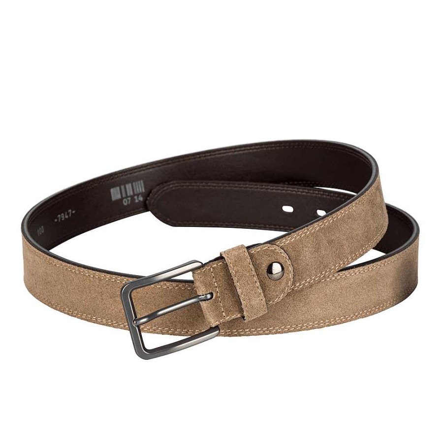 Men'S 07 14 | Belt 3.5 Cm Velor