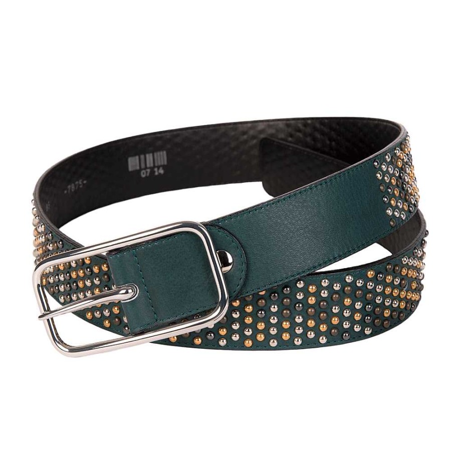 Ladies 07 14 | Belt 4.0 Cm With Rivets