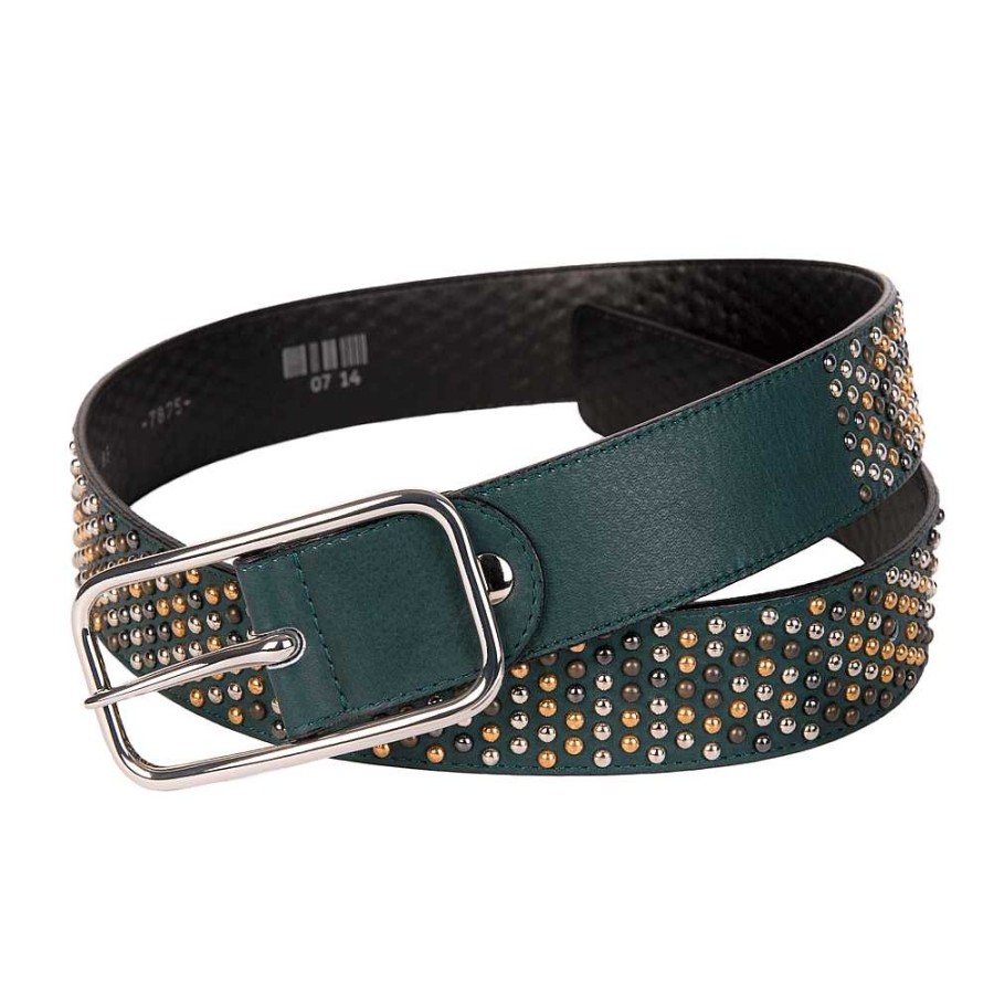 Ladies 07 14 | Belt 4.0 Cm With Rivets